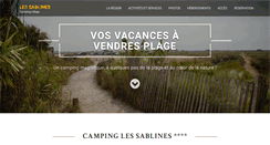 Desktop Screenshot of camping-vendres.com